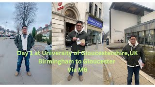 Road to University of GloucestershireUK [upl. by Latoye]