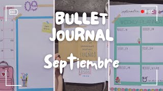 Bullet Journal SEPTIEMBRE 2024📓  Plan with me [upl. by Landsman]