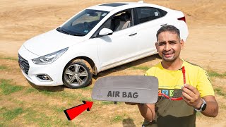 Testing Car Air Bag  कार के Air Bag उड़ा दिये 😬 [upl. by Annawek773]