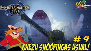 Monster Hunter Rise Khezu Snoopingas Usual  YoVideogames [upl. by Acisse]