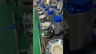 The Pneumatic Reduced Bore Ball Valve For The American Customer Has Been Assembled [upl. by Yard170]