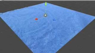 Simple Ripple Mesh Deformation in Unity3d [upl. by Verena]