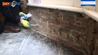 Dryrod Installation  Rising Damp Solution [upl. by Broderick]