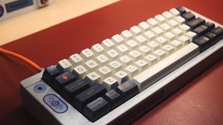 Bbox60 by Burger Work  nice little retro keyboard [upl. by Odlonra32]