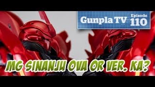 MG Sinanju OVA or ver KA  Gunpla TV 110 [upl. by Ragland848]