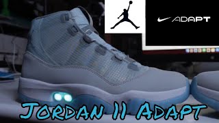 Nike Air Jordan 11 Retro Adapt Legend Blue [upl. by Abbi]