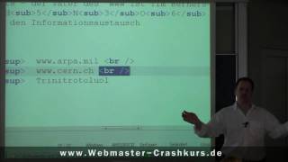 Zeilenumbruch in HTML  wwwwebmastercrashkursde [upl. by Racso]