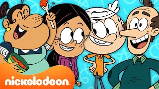 Bienvenue Chez Les Loud  MEILLEURS moments de crossover entre Les Loud et Casagrandes  Nickelodeon [upl. by Baoj142]