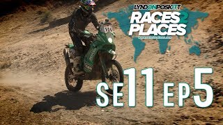 Races To Places SE11 EP5  Kalahari Rally  Adventure Motorcycling Documentary Ft Lyndon Poskitt [upl. by Tegdig]