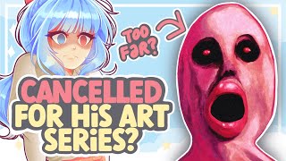 The Most CONTROVERSIAL Artist in Analog Horror UrbanSPOOK  The Painter  SPEEDPAINT  COMMENTARY [upl. by Clerissa]