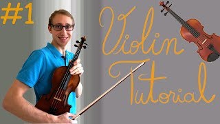 GeigeVioline lernen  Als Anfänger beginnen  schweres Instrument  Suzuki Methode  Tutorial 1 [upl. by Leirum]