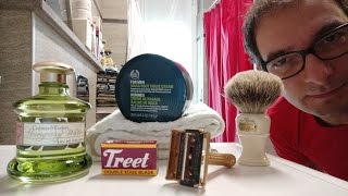 Gillette Aristocrat Gold  Treet Carbon  Maca Root  The Colonel X2L  Crabtree amp Evelyn Hungary [upl. by Danit]