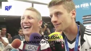 Bastian schweinsteiger und thomas müller [upl. by Ynatirb]