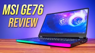 MSI’s Most Powerful Gaming Laptop Gets Crazier GE76 Review [upl. by Mezoff116]