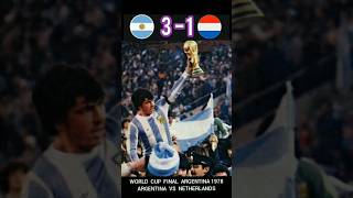 1978  FINAL PIALA DUNIA 1978  WORLD CUP 1978  Argentina vs Netherlands [upl. by Etnor]