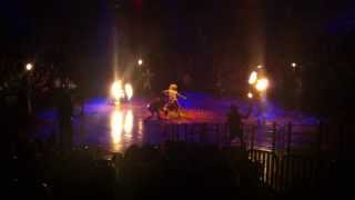 Hong Kong Disneyland Festival of the Lion King Fire Knife Act [upl. by Mandel72]