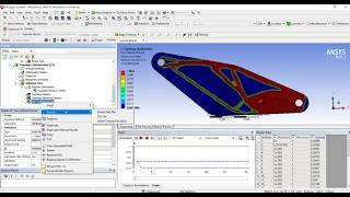 Ansys Topology optimization Ansys Topoloji optimizasyonu [upl. by Shulins83]