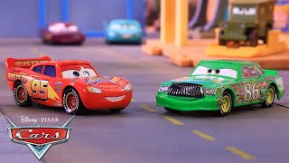 Lightning McQueen and Chick Hicks Race for the Piston Cup  Pixar Cars [upl. by Leyla666]