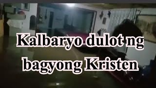 Kalbaryo dulot ng bagyong Kristen [upl. by Osnofla483]