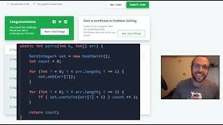 Pairs  Hackerrank  Java  Solution [upl. by Brianne]