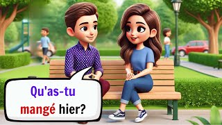 Dialogues En Français A1  French Conversation Practice for Beginners  Learn French [upl. by Nelda]