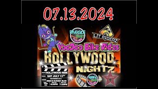 07 13 2024 VooDoo Bike Ride wLit Riders Riverside Electric Light Parade and More [upl. by Dibb]