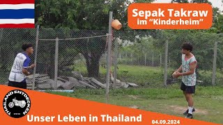 Sepak Takraw im quotKinderheimquot [upl. by Hau]