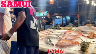 Koh Samui Lamai walking street Streets of Thailand [upl. by Zehc]