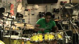 Ronald Bruner Jr  Long Island Drum Clinic 102110 [upl. by Idnib694]