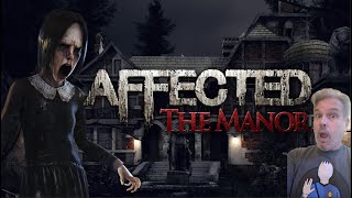 Revisiting A Classic VR Horror Game  Affected The Manor In The Meta Quest 2 [upl. by Anerroc]