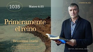 Devocional diario 1035 por el p𝖺𝗌𝗍𝗈𝗋 José Manuel Sierra [upl. by Aillicec]