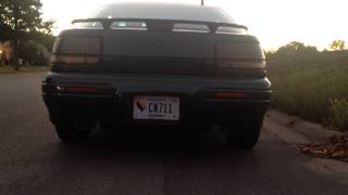 1996 Pontiac Grand Prix SE Exhaust Sound [upl. by Charleton]