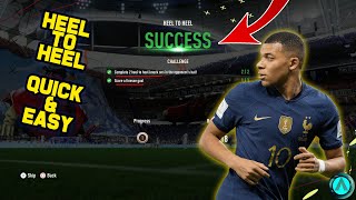 How to do Heel to Heel Skill Move in EA FC 24  FIFA Ultimate Team  FUT [upl. by Paxon393]