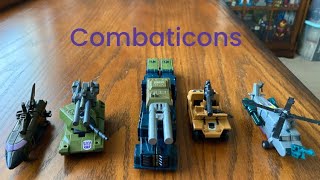 Transformers G1 Combaticons amp Bruticus Review and how much these 1986 Decepticons are worth [upl. by Chak]