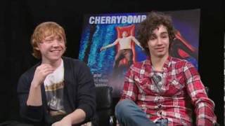 Rupert Grint and Robert Sheehan What Is A Cherrybomb [upl. by Ralyks649]