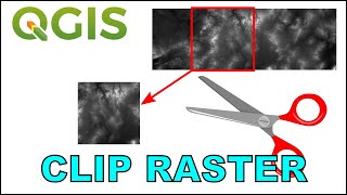 Clip a Raster Layer in QGIS three different ways [upl. by Nadeau]