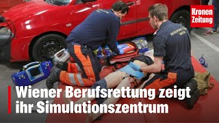 Die Wiener Berufsrettung stellt das modernste Simulationszentrum Österreichs vor  kronetv NEWS [upl. by Nitsirc]