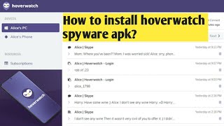 How to install hoverwatch on android  CE [upl. by Hughie]