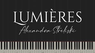 Lumières  Alexandra Stréliski Piano Tutorial [upl. by Eenttirb]