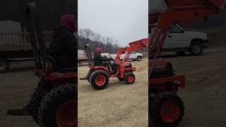 KUBOTA B7500 TRACTOR W LOADER [upl. by Warden202]