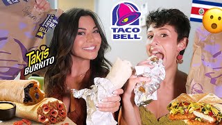 We ordered EVERYTHING from TACO BELL in Costa Rica w Gabby Eniclerico [upl. by Mitchiner459]