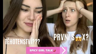 SPICY GIRL TALK  moje poprvé vztahy rande [upl. by Llebyram]