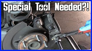 How to Replace Rear Brakes Dodge Grand Caravan  Sizes and Torque Specs [upl. by Fulvi]