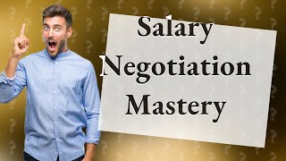 How Can I Successfully Negotiate My Salary After a Job Offer [upl. by Llehsam]