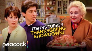 Everybody Loves Raymond  Debra and Marie Battle For the Top Thanksgiving Dish [upl. by Zednanref951]