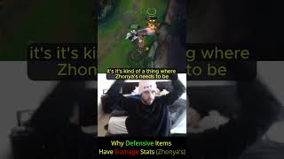 August  Why Defensive Items Have Damage Stats Zhonyas [upl. by Yuh602]