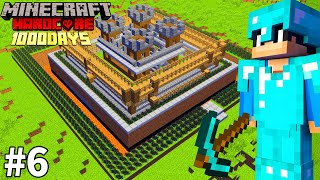 【マイクラ】最強マグマセキュリティハウスを作る1000日ハードコアサバイバル6【マインクラフト 】【1000Days】 [upl. by Noirod545]