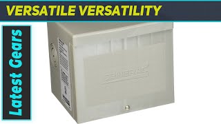 Generac 6338 50Amp 125250Volt Raintight Power Inlet Box  Outdoor Generator Connection [upl. by Eveineg]