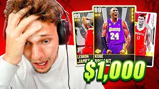 If I Lose I Quicksell My 1000 Team  NBA 2K21 [upl. by Merlin645]