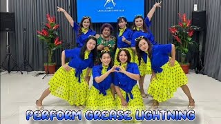 Perform Grease lightning line dance [upl. by Stanway772]